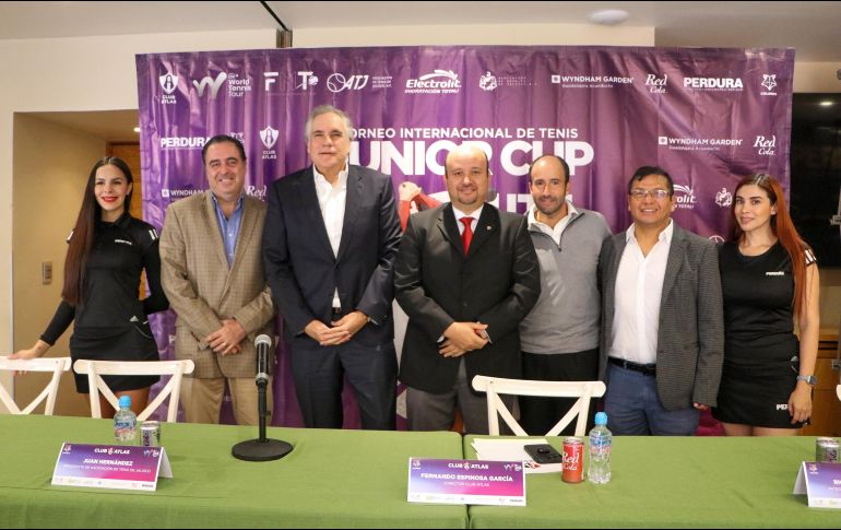 El Club Atlas Colomos será el encargado de recibir el Torneo Internacional de Tenis ITF Junior Cup J100. ESPECIAL / Club Atlas