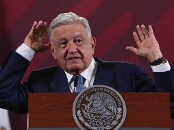 López Obrador contó que Samuel García le llamó para pedirle que hicieran lo posible para que entre en funcionamiento la nueva bomba de la presa. SUN / B. Fregoso