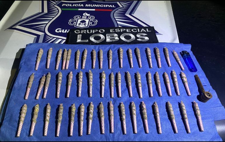 Con el Operativo Puma, policías de Guadalajara detuvieron a un hombre, en la Colonia El Rocío. ESPECIAL / Policía de Guadalajara