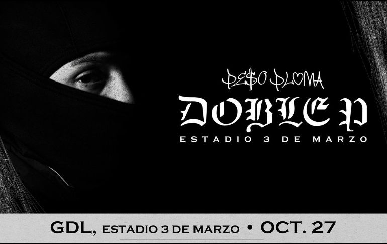 Peso Pluma regresa a Guadalajara. /OCESA