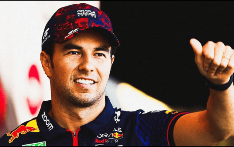 La presencia de Checo Pérez en el GP de Estados Unidos logró provocar el enojo de uno de los pilotos de Ferrari. ESPECIAL/ @schecoperez