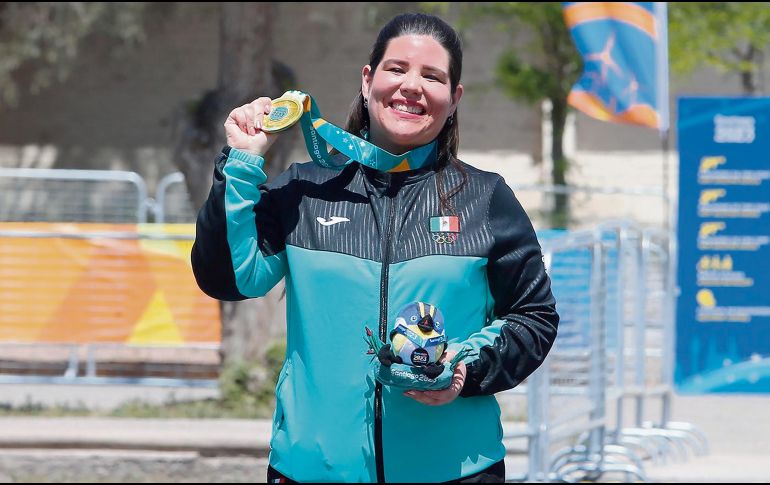 Con su triunfo de ayer en Santiago, Alejandra Zavala obtuvo una plaza olímpica para México. ESPECIAL