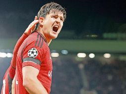 Harry Maguire se quitó de encima un peso producto de las críticas, luego de darle el triunfo ayer a los Diablos Rojos. EFE
