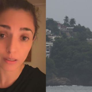 Así vivió una turista el huracán "Otis" (VIDEO)