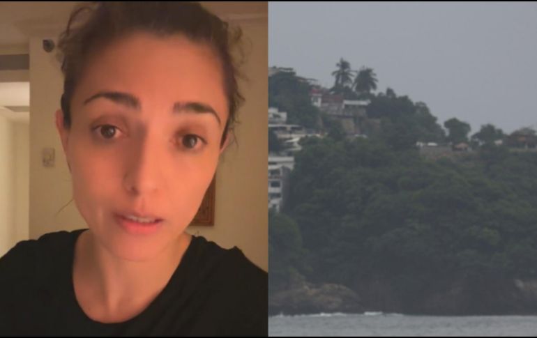 En las publicaciones de Luisa se aprecia cómo evolucionó el daño al edificio. ESPECIAL / TikTok @luisap_4fashion y AP / B. Hernández