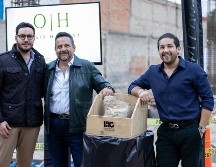 Rodrigo Saiffe, Felipe y Andree Espinosa de los Monteros. GENTE BIEN JALISCO/ Christian Pérez