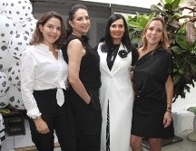 Valeria Bazante, Laura Díaz, Lorena Hecht y Alejandra García de Quevedo. GENTE BIEN JALISCO/ Esmeralda Escamilla
