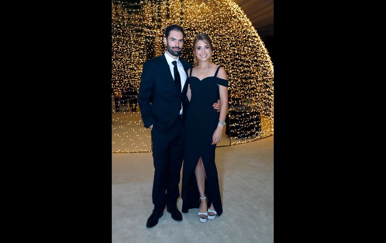 Jorge González y Andrea Cornejo. GENTE BIEN JALISCO/ Claudio Jimeno