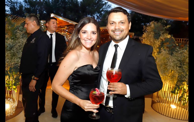 Doris Dahuss y Jorge Frias. GENTE BIEN JALISCO/ Claudio Jimeno