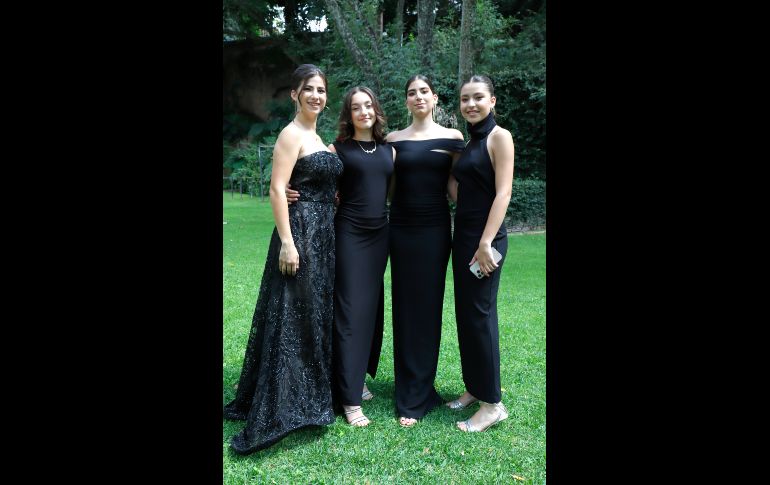 Valeria,Sofia, Paulina y Lorena Ornelas. GENTE BIEN JALISCO/ Claudio Jimeno