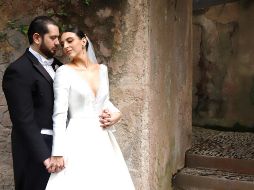 Diego Martínez Ornelas y Mayra Salinas Escutia. GENTE BIEN JALISCO/ Claudio Jimeno