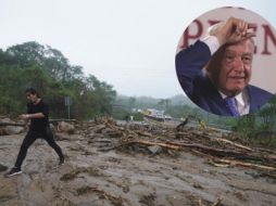 López Obrador aseguró que es posible que viaje a la Costa Grande de Guerrero, donde pegó más fuerte el huracán 