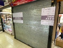 El local fue asegurado con la colocación de sellos oficiales de clausurados, en tanto se continúa con las diligencias ministeriales. CORTESÍA