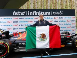 Sus resultados en el Gran Premio de México distan mucho de ese anhelo que tiene Checo Pérez, aunque en las dos últimas ediciones sí pudo subirse al podio. EFE / M. Guzmán