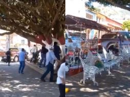 El detenido está señalado de tentativa de homicidio, daños, lesiones, delitos contra representantes de la autoridad y todas las conductas que le resulten y que quedaron grabadas en videos difundidos en redes sociales. ESPECIAL