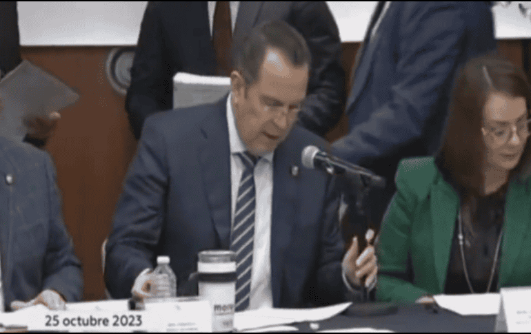 Avalaron con los votos de Morena, PT y algunos de los senadores del Verde, el dictamen de la minuta por el que se expide la Ley de Ingresos de la Federación del 2024. ESPECIAL.