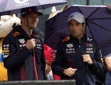 Pérez y Verstappen ya están en México. SUN/ C. Mejía.