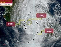 Son 20 los municipios que se encuentran bajo alerta ante probabilidad de fuertes lluvias. ESPECIAL/SMN