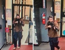 La oficina del sheriff del condado de Androscoggin publicó dos fotos del sospechoso. ESPECIAL/X @AlertaMundial2