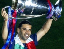 Una vez con el formato que se conoce hoy en día, Rafael Márquez fue el primer mexicano quien disputó la Champions League. AFP / ARCHIVO