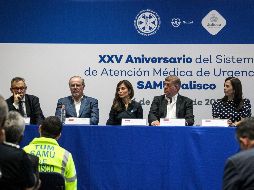 El anuncio lo hizo el Gobierno de Jalisco durante la ceremonia del 25 Aniversario del SAMU. EL INFORMADOR/H.Figueroa