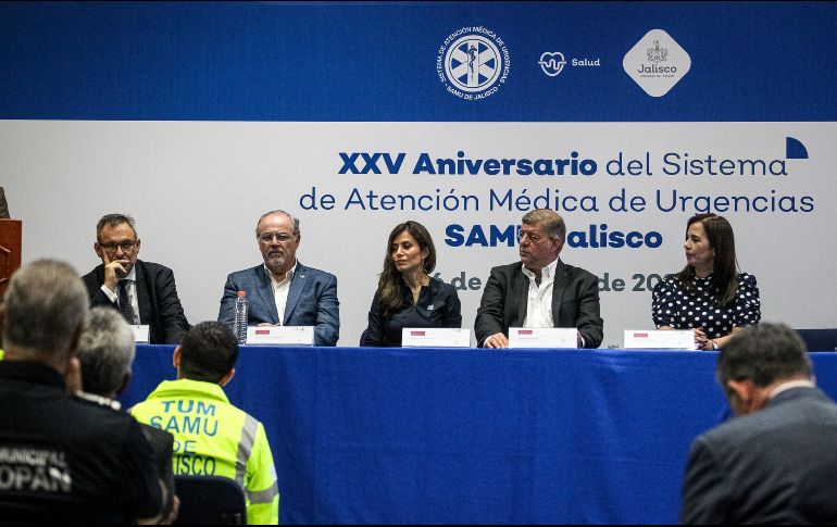 El anuncio lo hizo el Gobierno de Jalisco durante la ceremonia del 25 Aniversario del SAMU. EL INFORMADOR/H.Figueroa
