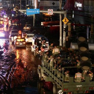 Marina se enfoca en limpieza, seguridad y censos en Acapulco tras "Otis"