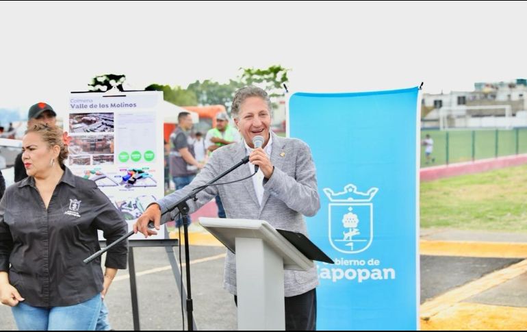 Frangie va por la reelección de Zapopan. ESPECIAL/ Gobierno de Zapopan