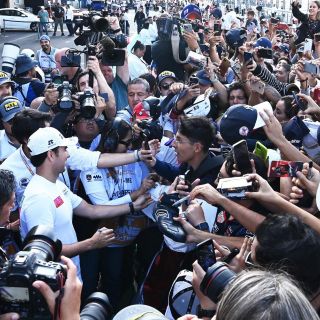 "Checo" agradece el apoyo de la afición