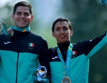 Los oros fueron complementados por Duilio Carrillo y Emiliano Hernández en relevos mixtos de pentatlón moderno. TWITTER / @CONADE