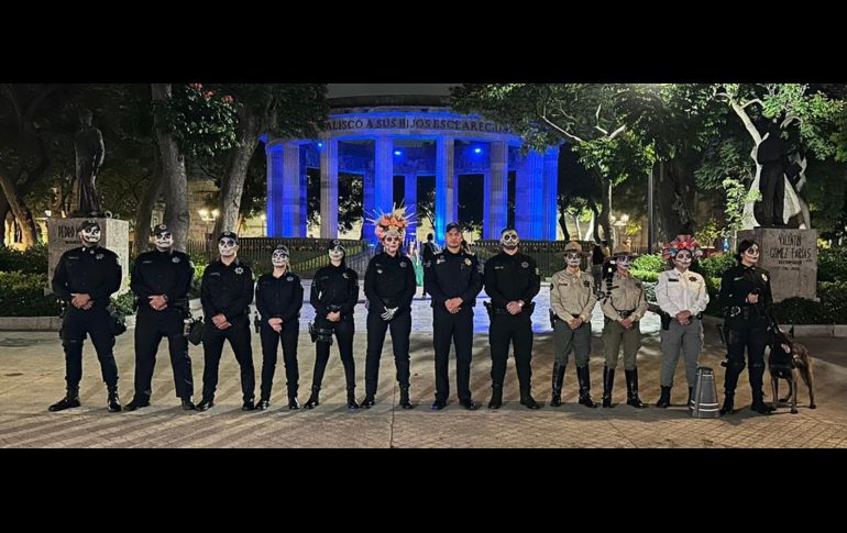 En un comunicado la dependencia djio que desde hoy y hasta el próximo 4 de noviembre, recorrerán plazas comerciales, y lugares emblemáticos de Guadalajara para llevar la tradición a las y los tapatíos. CORTESÍA