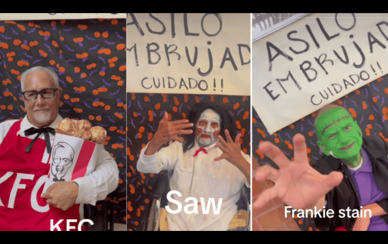 Un asilo de ancianos en Baja California decidieron alegrar su octubre haciendo un concurso de disfraces y los resultados fueron ¡encantadores! ESPECIAL/ VIDEO.