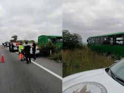 Los reportes informaban también que el causante continuaba su camino causando varios choques por toda la citada avenida y continuando su travesía hasta el km 27 de la autopista a Tepic. CORTESÍA / UEPCBJ