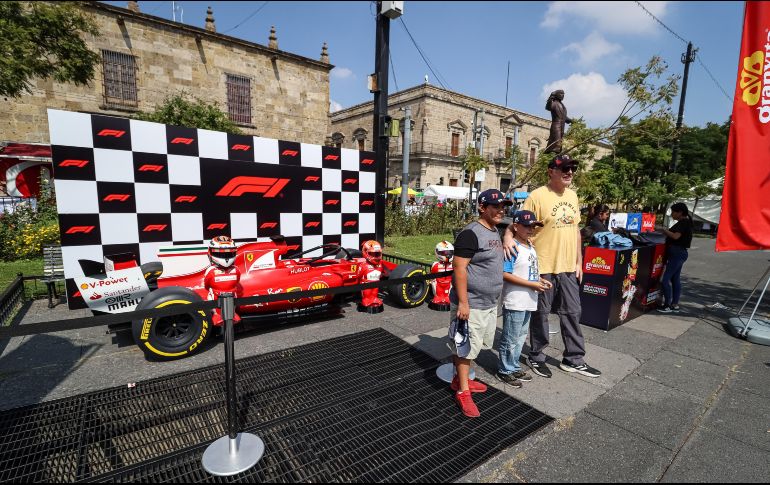 La Fan Zone de la Fórmula 1 espera más de 30 mil asistentes. EL INFORMADOR/ H. Figueroa