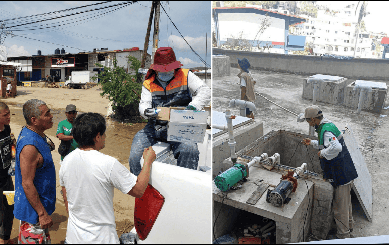 La Cofepris se encuentra trabajando en Guerrero para combatir los focos infecciosos en la comunidades. ESPECIAL/ Cofepris.