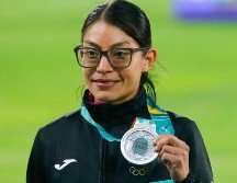 La fondista Laura Galván se llevó la medalla de plata tras poner a prueba su destreza en los 10 mil metros. EFE/ E. Garay.
