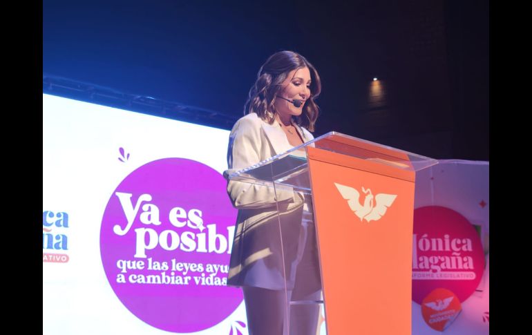 La diputada local emecista también habló de la Ley de Movilidad, Seguridad Vial y de Transporte del Estado de Jalisco, al señalar que se aprobó con perspectiva de género y evitar que las mujeres se trasladen con inseguridad en el transporte público. CORTESÍA