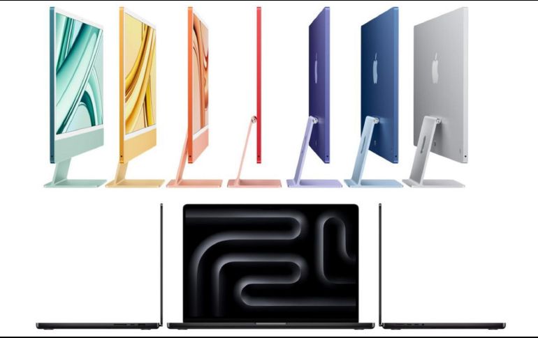 En el caso del dispositivo portátil, la compañía lanzó dos versiones, la de 14 y 16 pulgadas. ESPECIAL /APPLE