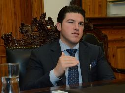 Samuel García promovió un juicio ante el Tribunal Electoral contra la designación de Arturo Salinas como gobernador interino, quien asumiría a partir del 2 de diciembre. SUN / ARCHIVO