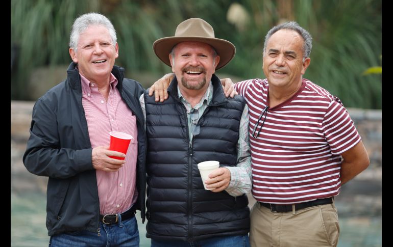 Francisco Anguiano, Gerardo Pelayo, Humberto Rochin. GENTE BIEN JALISCO/ Claudio Jimeno