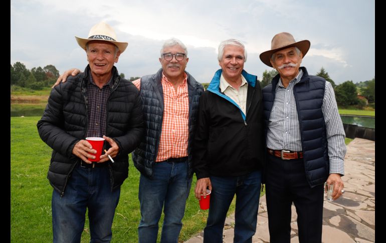 Salvador Navarro, Miguel Orozco, Ricardo De Anda, Fernando Cruz. GENTE BIEN JALISCO/ Claudio Jimeno