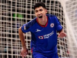 riel Antuna puso la asistencia para el primer gol y marcó el segundo. EFE/J. Méndez