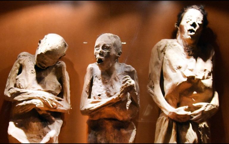 Fue a principios de este año cuando se viralizaron dichas imágenes de las momias en las redes sociales. ESPECIAL