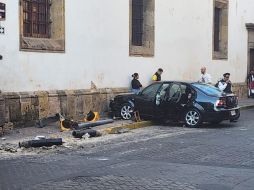 Los tripulantes del vehículo resultaron ilesos. EL INFORMADOR