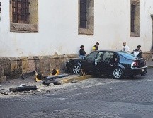 Los tripulantes del vehículo resultaron ilesos. EL INFORMADOR