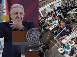 López Obrador destacó que al cierre del mes pasado había afiliados al IMSS 22 millones 302 mil 690 mil puestos de trabajo, cifra máxima desde que se tenga registro. ESPECIAL, SUN / F. Rojas y EL INFORMADOR