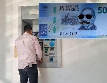 Quien recibe un billete o moneda falso pierde el dinero, por lo que se recomienda aprender a identificar la autenticidad a través de sus elementos de seguridad. EL INFORMADOR / NTX / ARCHIVO