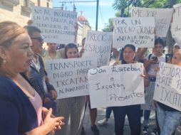 Los vecinos advirtieron que de no hacer caso a sus demandas, bloquearán la Carretera a Saltillo. EL INFORMADOR/ J. Díaz