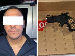 El detenido dijo llamarse Sergio Bladimir “N”, de 26 años; y fue llevado ante el Ministerio Público. ESPECIAL / Policía de Guadalajara