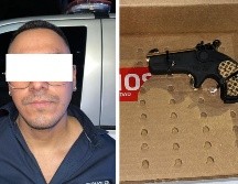 El detenido dijo llamarse Sergio Bladimir “N”, de 26 años; y fue llevado ante el Ministerio Público. ESPECIAL / Policía de Guadalajara